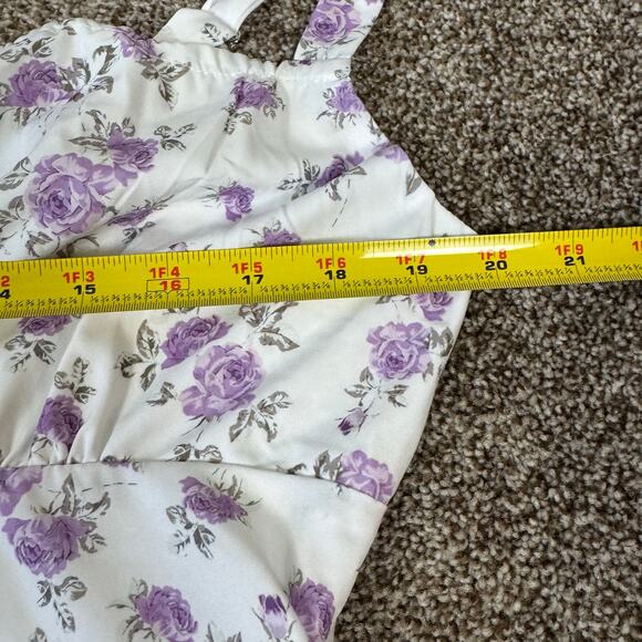 Scarlet Darkness Hottest Milkmaid Dress Womens XL Floral Babydoll Ditsy Soft NWT - Picture 9 of 13